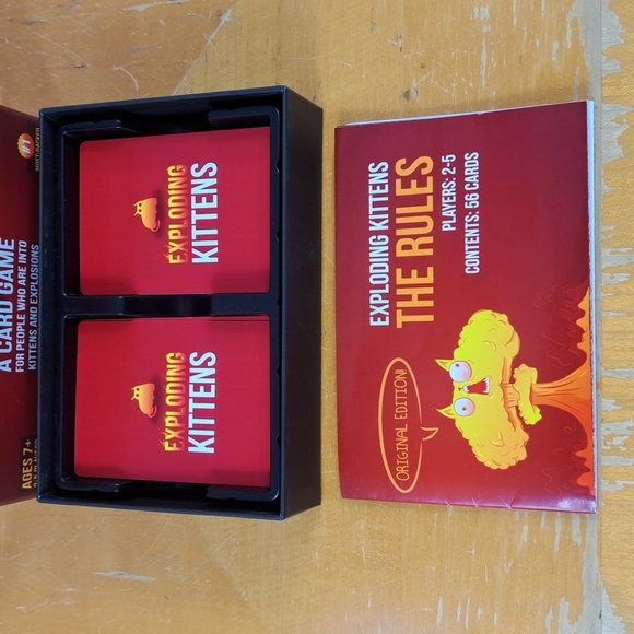 2020 Exploding Kittens Original Edition family card game - Picture 7 of 7